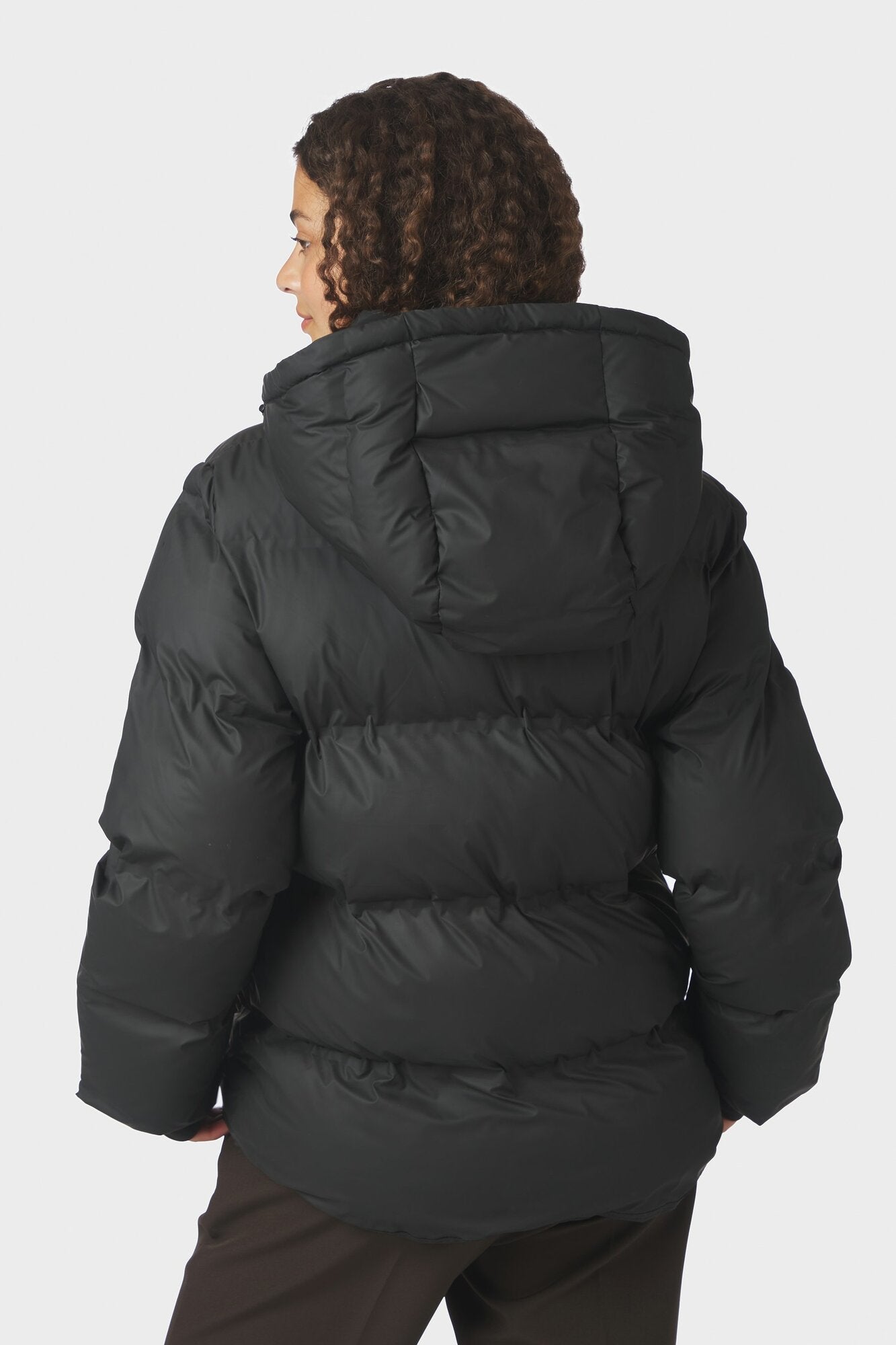 Fox Puffer dunjakke - Sort
